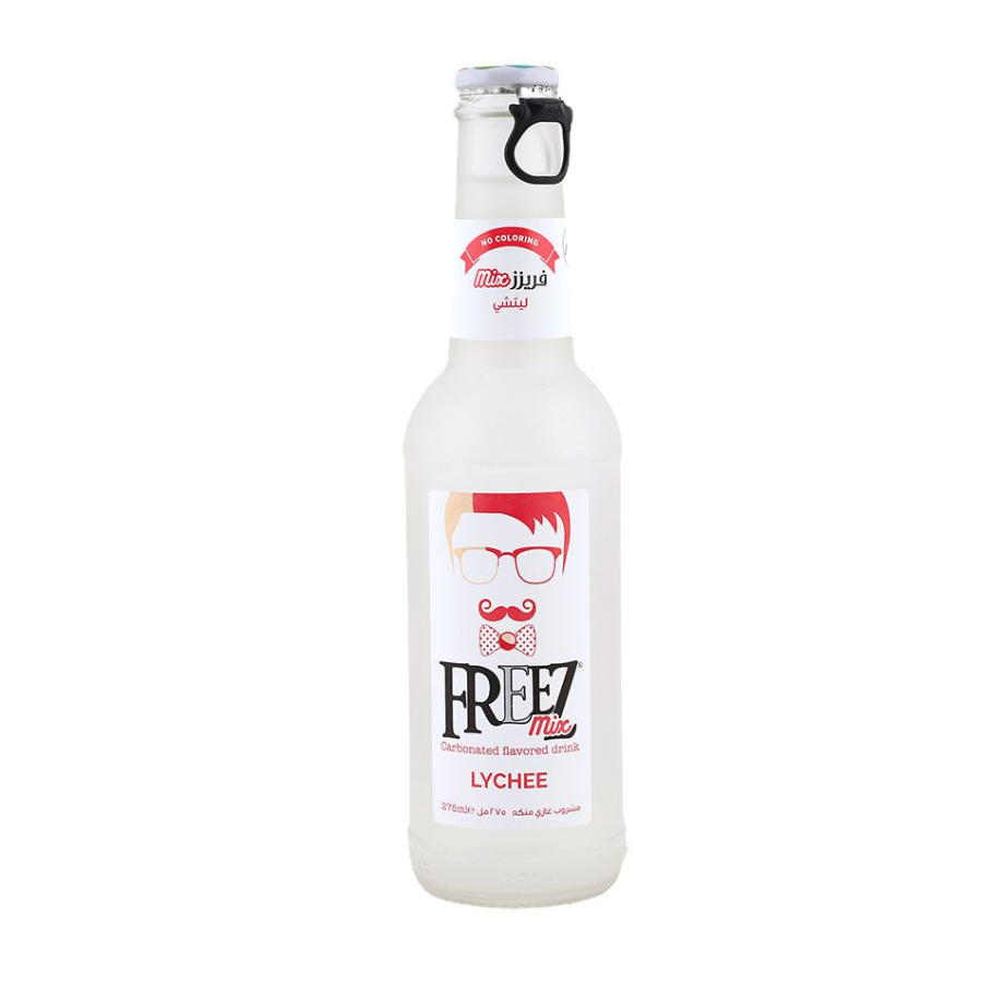 FREEZ MIX CARBONATED FLAVORED DRINK 275ML LYCHEE