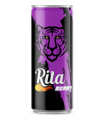 RITA SOFT DRINK CAN 240ML BERRY
