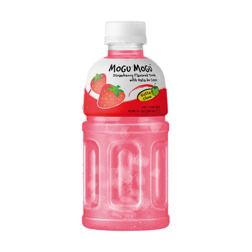 MOGU MOGU NATA DE COCO DRINK 320ML STRAWBERRY WITH COCONUT JELLY