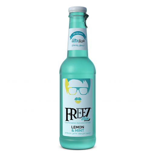 FREEZ MIX CARBONATED FLAVORED DRINK 275ML LEMON & MINT