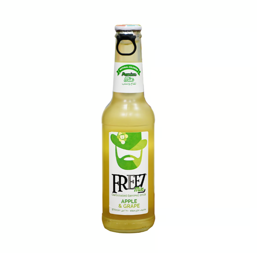 FREEZ MIX CARBONATED FLAVORED DRINK 275ML APPLE & GRAPE