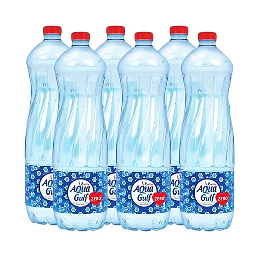 AQUA GULF DRINKING WATER ZERO SODIUM 1.5L X 6PCS